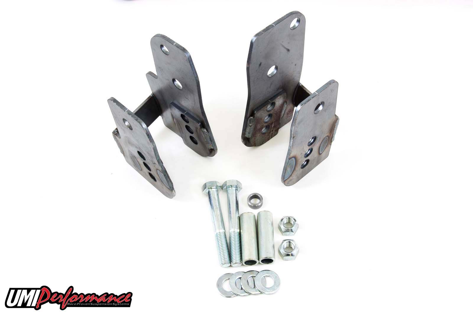 UMI Performance 0514 Ford Mustang Rear Control Arm Relocation Brackets